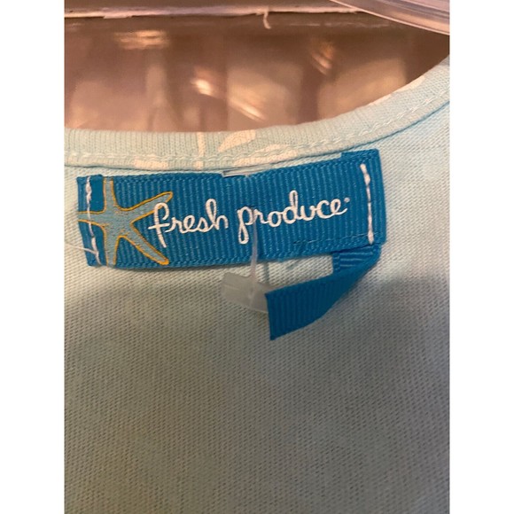 Fresh Produce Summer Dress Blue Floral Size Small - Picture 3 of 6